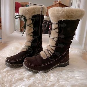 Eskimo Fluffy Snow Boots